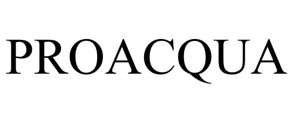Trademark Logo PROACQUA