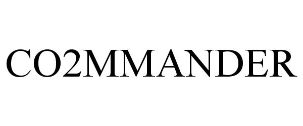 Trademark Logo CO2MMANDER