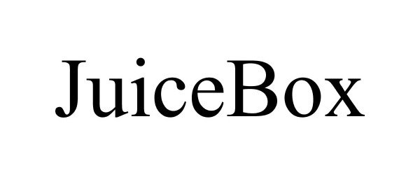 Trademark Logo JUICEBOX