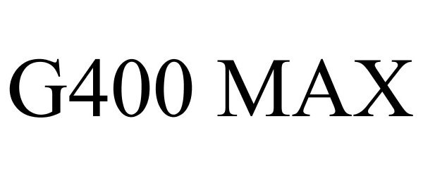 Trademark Logo G400 MAX