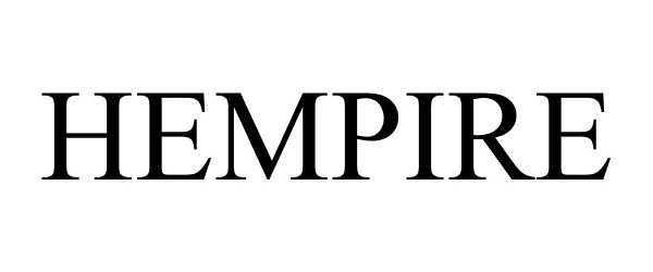 Trademark Logo HEMPIRE