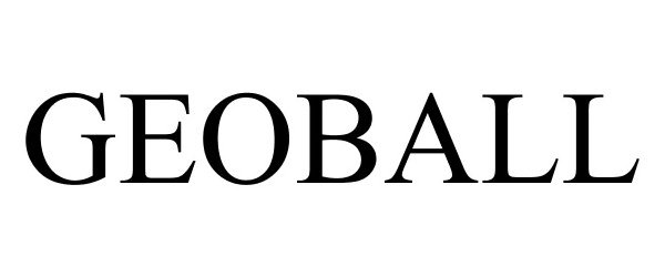 Trademark Logo GEOBALL