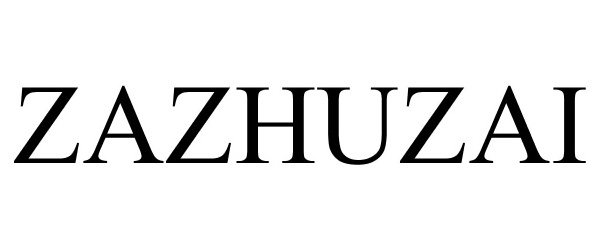  ZAZHUZAI