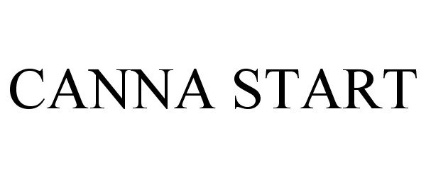 Trademark Logo CANNA START