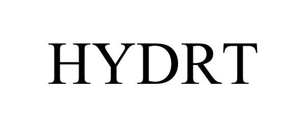 Trademark Logo HYDRT