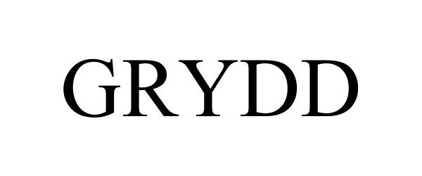 Trademark Logo GRYDD