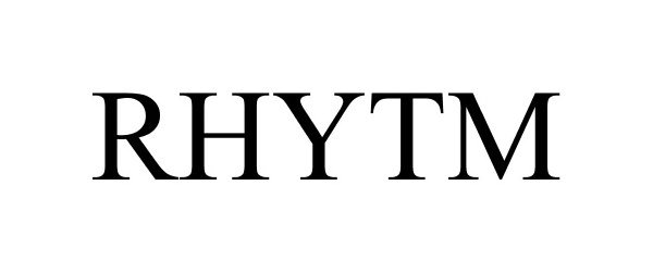 Trademark Logo RHYTM