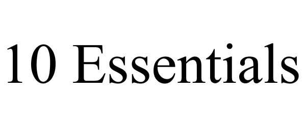 Trademark Logo 10 ESSENTIALS