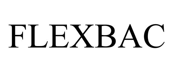 Trademark Logo FLEXBAC