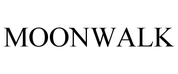 Trademark Logo MOONWALK