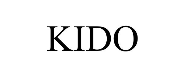 Trademark Logo KIDO