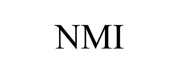 Trademark Logo NMI