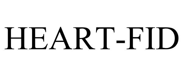 Trademark Logo HEART-FID