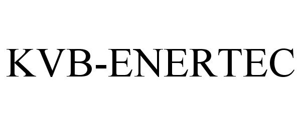 Trademark Logo KVB-ENERTEC