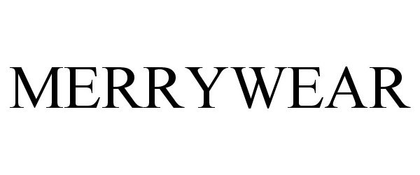 Trademark Logo MERRYWEAR