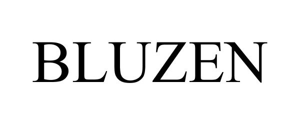 Trademark Logo BLUZEN