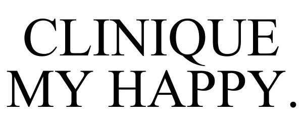 Trademark Logo CLINIQUE MY HAPPY.