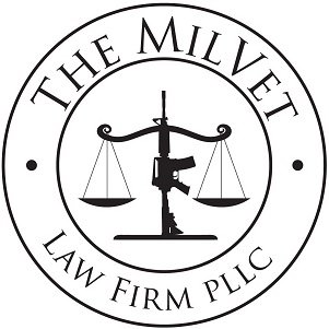 Trademark Logo · THE MILVET · LAW FIRM PLLC