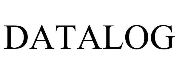 Trademark Logo DATALOG