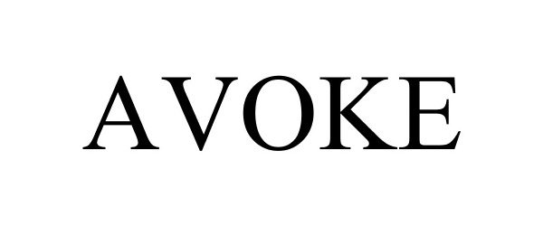 Trademark Logo AVOKE