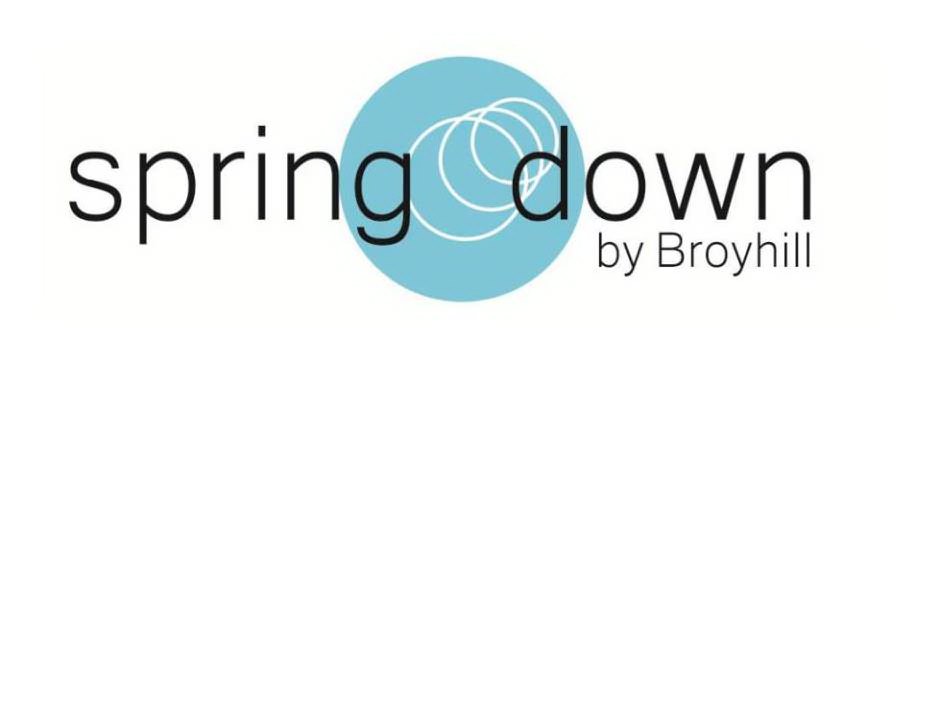  SPRING DOWN BY BROYHILL