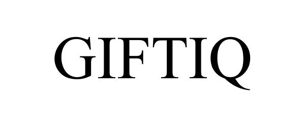 Trademark Logo GIFTIQ