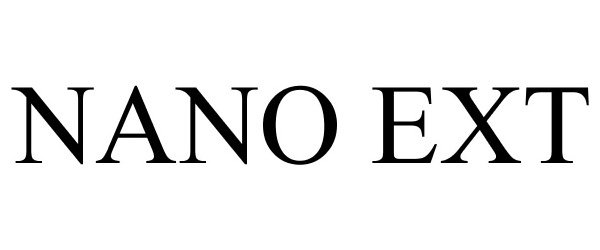 Trademark Logo NANO EXT