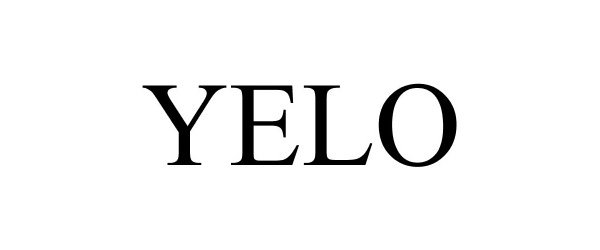 Trademark Logo YELO