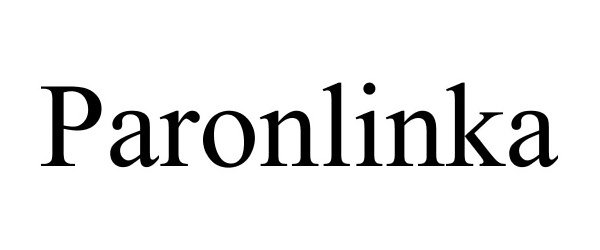 Trademark Logo PARONLINKA