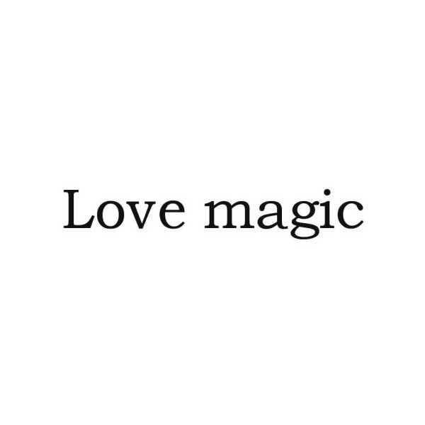 Trademark Logo LOVE MAGIC