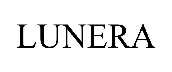Trademark Logo LUNERA