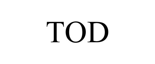 Trademark Logo TOD