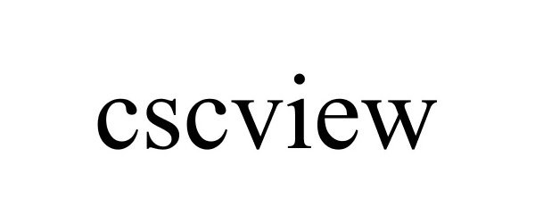  CSCVIEW