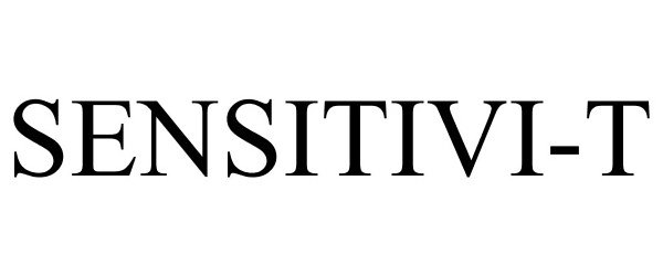 Trademark Logo SENSITIVI-T