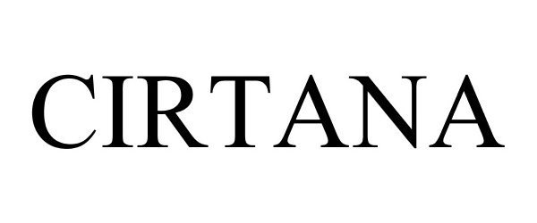 Trademark Logo CIRTANA