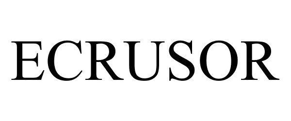 Trademark Logo ECRUSOR