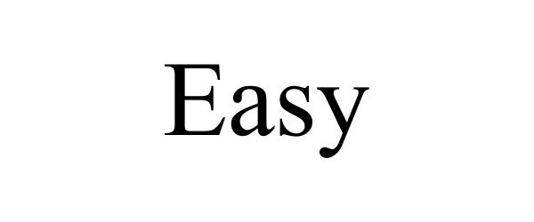 Trademark Logo EASY