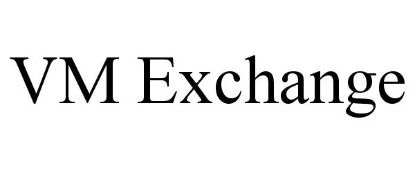 Trademark Logo VM EXCHANGE