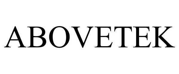 Trademark Logo ABOVETEK