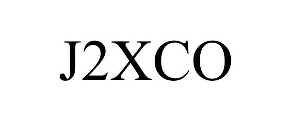 Trademark Logo J2XCO