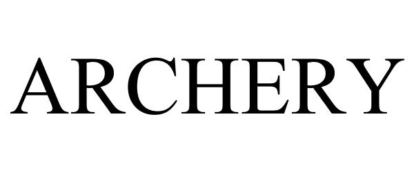 Trademark Logo ARCHERY