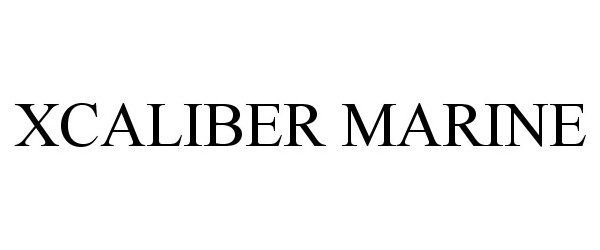 Trademark Logo XCALIBER MARINE
