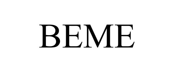 Trademark Logo BEME