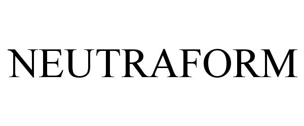 Trademark Logo NEUTRAFORM