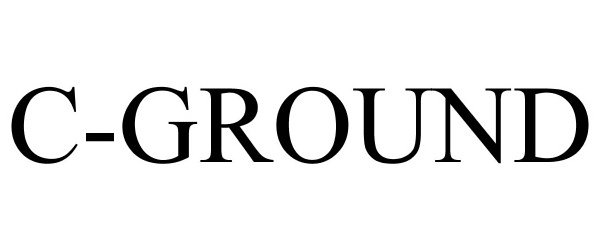 Trademark Logo C-GROUND