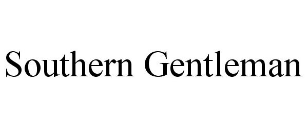 Trademark Logo SOUTHERN GENTLEMAN