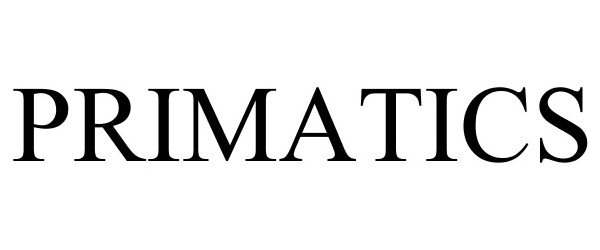 Trademark Logo PRIMATICS