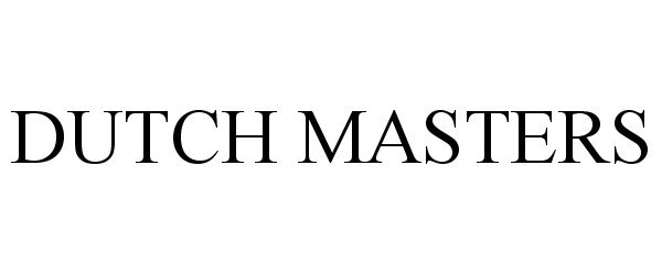 Trademark Logo DUTCH MASTERS