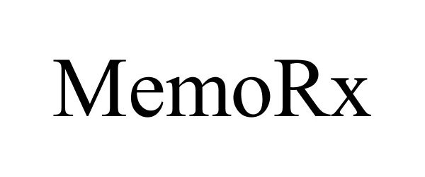 Trademark Logo MEMORX