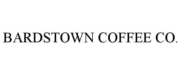  BARDSTOWN COFFEE CO.